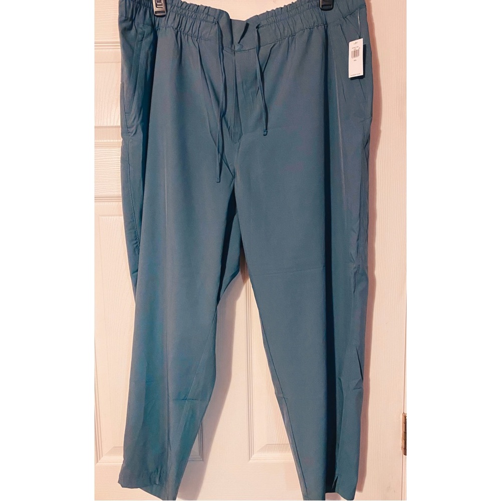 *NEW* Old Navy teal drawstring pants